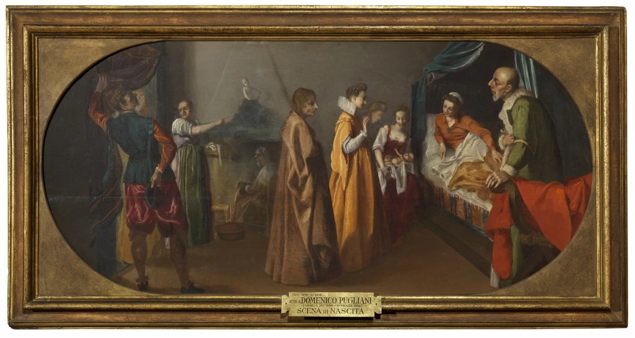 Scena di nascita - Palazzo Pitti